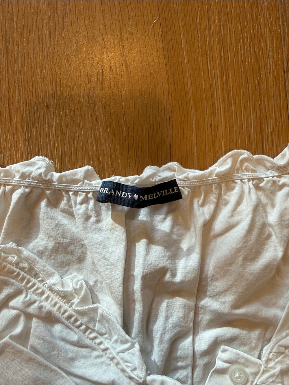 brandy melville button down tank top - Picture 2 of 4